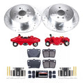 Power Stop 04-05 Toyota RAV4 Rear Z23 Evolution Kit w/Calipers