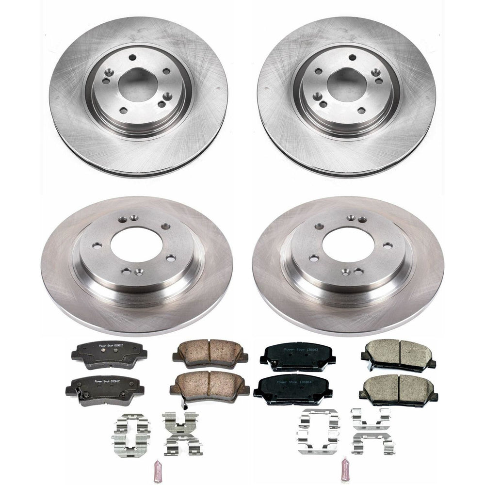 Power Stop 13-15 Kia Optima Front & Rear Autospecialty Brake Kit