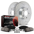 Power Stop 15-19 Ford Mustang Front Z23 Evolution Sport Brake Kit