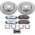 Power Stop 15-20 Acura TLX Front Z36 Truck & Tow Kit w/Cals