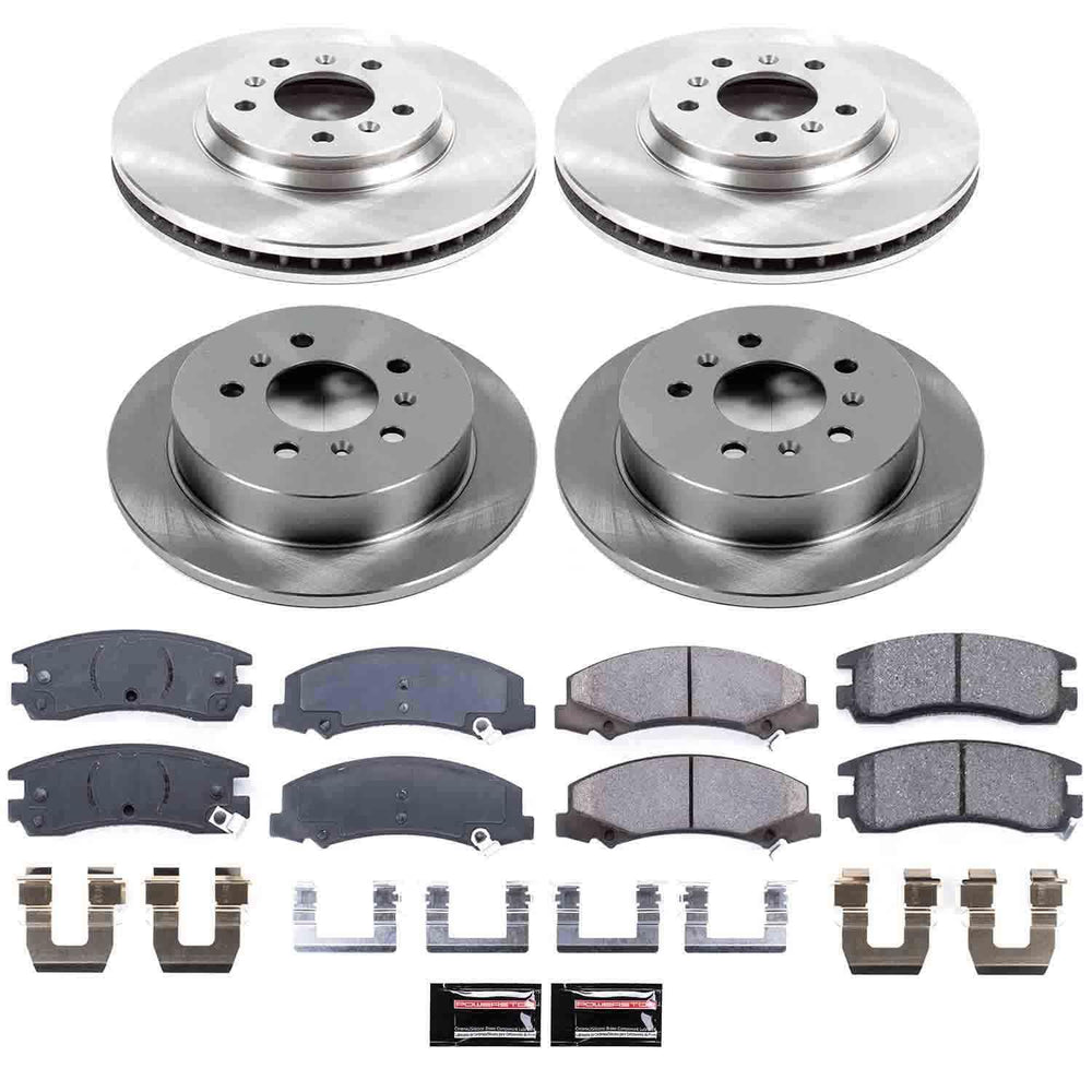 Power Stop 06-10 Chevrolet Impala Front & Rear Autospecialty Brake Kit