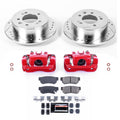 Power Stop 07-10 Hyundai Elantra Rear Z23 Evolution Sport Brake Kit w/Calipers