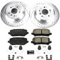 Power Stop 16-17 Honda Pilot Front & Rear Z23 Evolution Sport Brake Kit w/Calipers