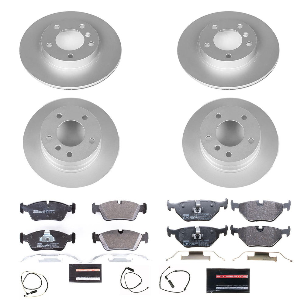 Power Stop 03-05 BMW Z4 Front & Rear Euro-Stop Brake Kit
