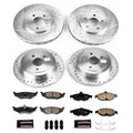 Power Stop 01-06 Chrysler Sebring Front & Rear Z23 Evolution Sport Brake Kit