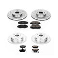 Power Stop 05-06 Honda CR-V Front & Rear Z23 Evolution Sport Brake Kit
