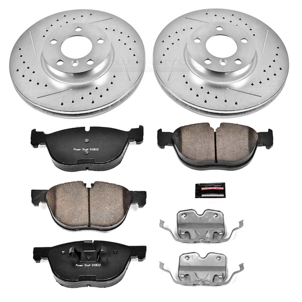 Power Stop 16-18 BMW X5 Front & Rear Z23 Evolution Sport Brake Kit