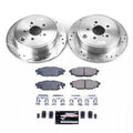Power Stop 10-14 Subaru Legacy Rear Z23 Evolution Sport Brake Kit w/Calipers