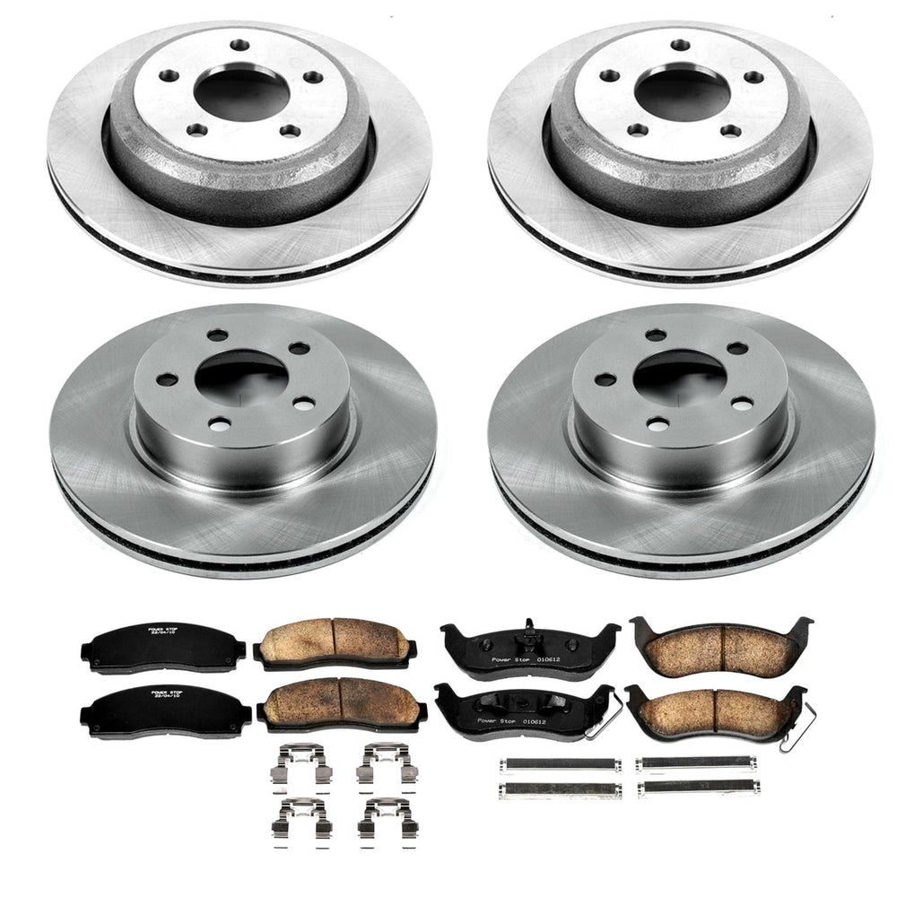 Power Stop 10-11 Ford Ranger Front & Rear Autospecialty Brake Kit