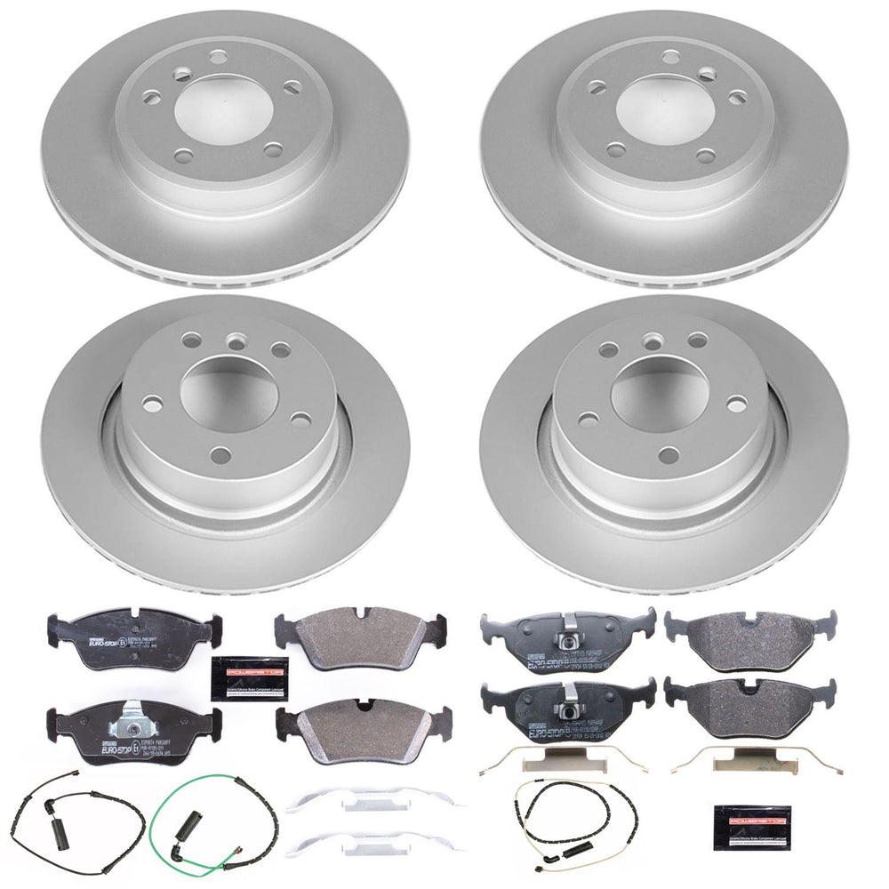 Power Stop 03-08 BMW Z4 Front & Rear Euro-Stop Brake Kit