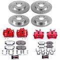 Power Stop 14-15 Chevrolet Malibu Front & Rear Z26 Street Warrior Brake Kit w/Calipers