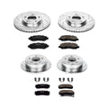 Power Stop 06-12 Mitsubishi Eclipse Front & Rear Z23 Evolution Sport Brake Kit