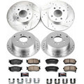 Power Stop 06-07 Hyundai Accent Front & Rear Z23 Evolution Sport Brake Kit