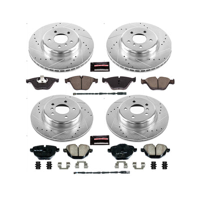 Power Stop 2011 BMW 535i xDrive Front & Rear Z23 Evolution Sport Brake Kit