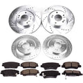 Power Stop 17-18 Kia Sportage Front & Rear Z23 Evolution Sport Brake Kit
