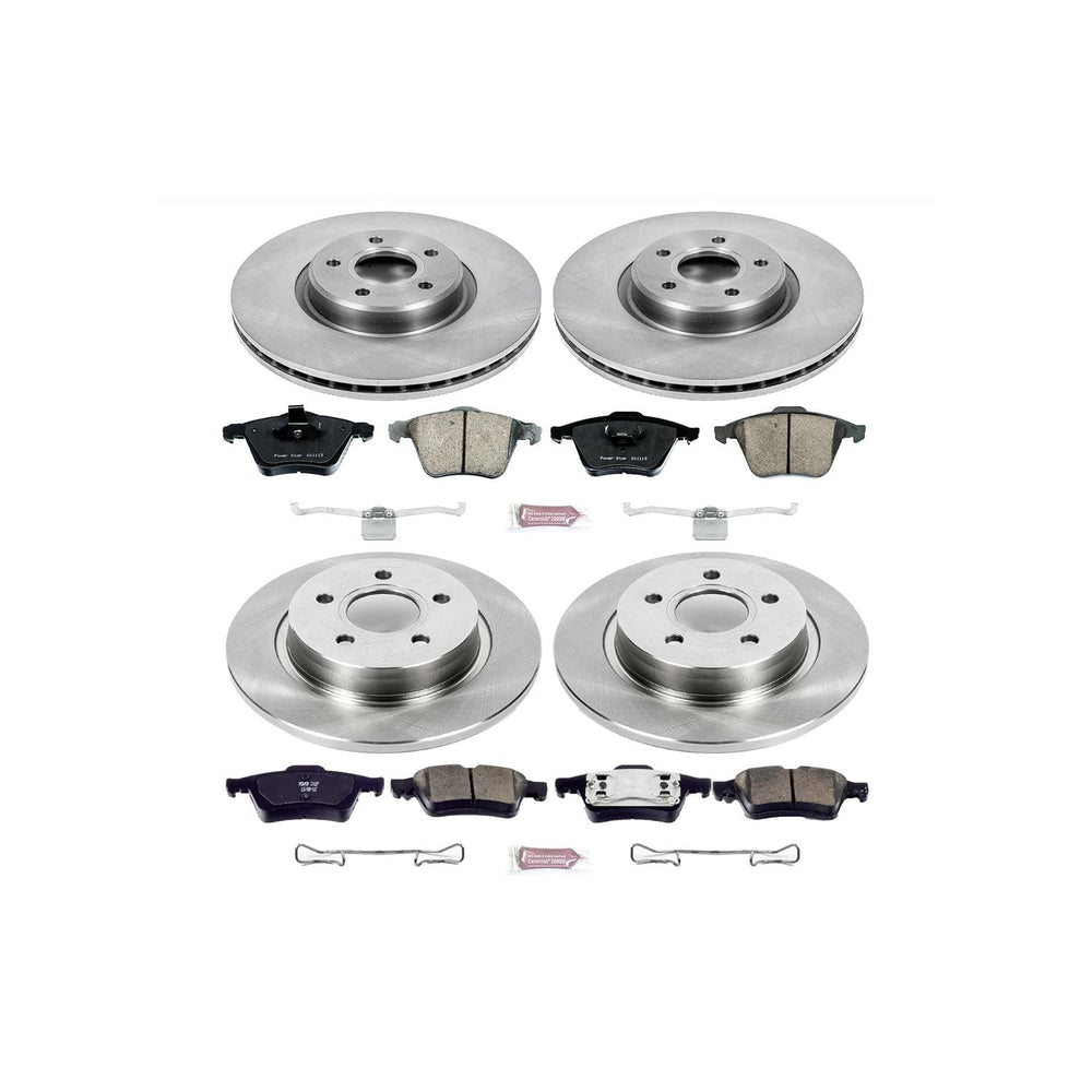Power Stop 04-05 Volvo S40 Front & Rear Autospecialty Brake Kit