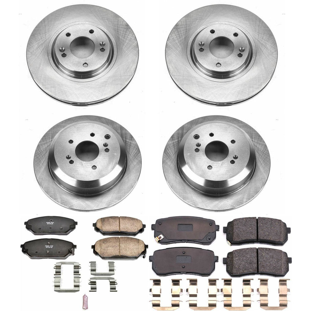 Power Stop 07-12 Hyundai Veracruz Front & Rear Autospecialty Brake Kit
