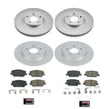 Power Stop 2019 Hyundai Santa Fe Front & Rear Z17 Evolution Geomet Coated Brake Kit