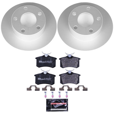 Power Stop 98-01 Audi A6 Front & Rear Euro-Stop Brake Kit