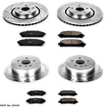 Power Stop 08-13 Toyota Highlander Front & Rear Z23 Evolution Sport Brake Kit