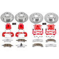 Power Stop 99-04 Jeep Grand Cherokee Z26 Street Kit w/ Calipers - Front and Rear