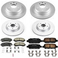 Power Stop 16-17 Infiniti QX50 Front & Rear Z17 Evolution Geomet Coated Brake Kit