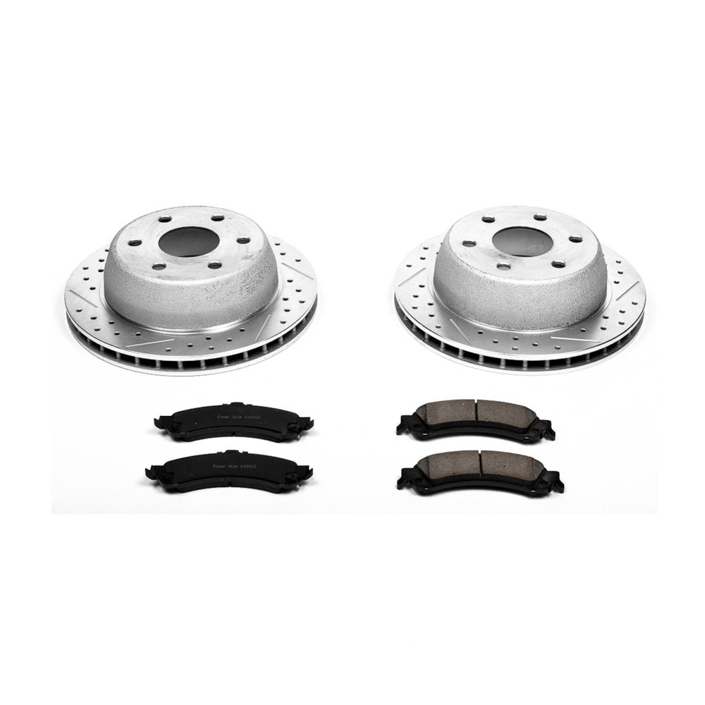 Power Stop 05-06 GMC Sierra 1500 Front & Rear Z23 Evolution Sport Brake Kit