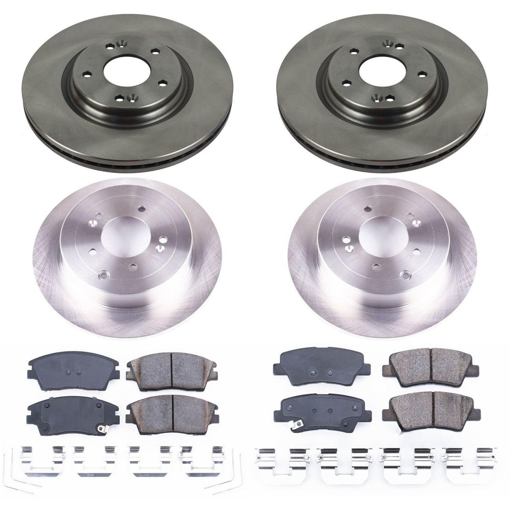 Power Stop 16-18 Hyundai Tucson Front & Rear Autospecialty Brake Kit