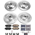 Power Stop 12-16 Hyundai Equus Front & Rear Z23 Evolution Sport Brake Kit