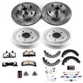 Power Stop 87-89 Ford F-150 Front & Rear Z36 Truck & Tow Brake Kit