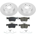 Power Stop 18-19 Honda Accord Front & Rear Z17 Evolution Geomet Coated Brake Kit