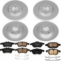 Power Stop 03-11 Saab 9-3 Front & Rear Z23 Evolution Sport Coated Brake Kit