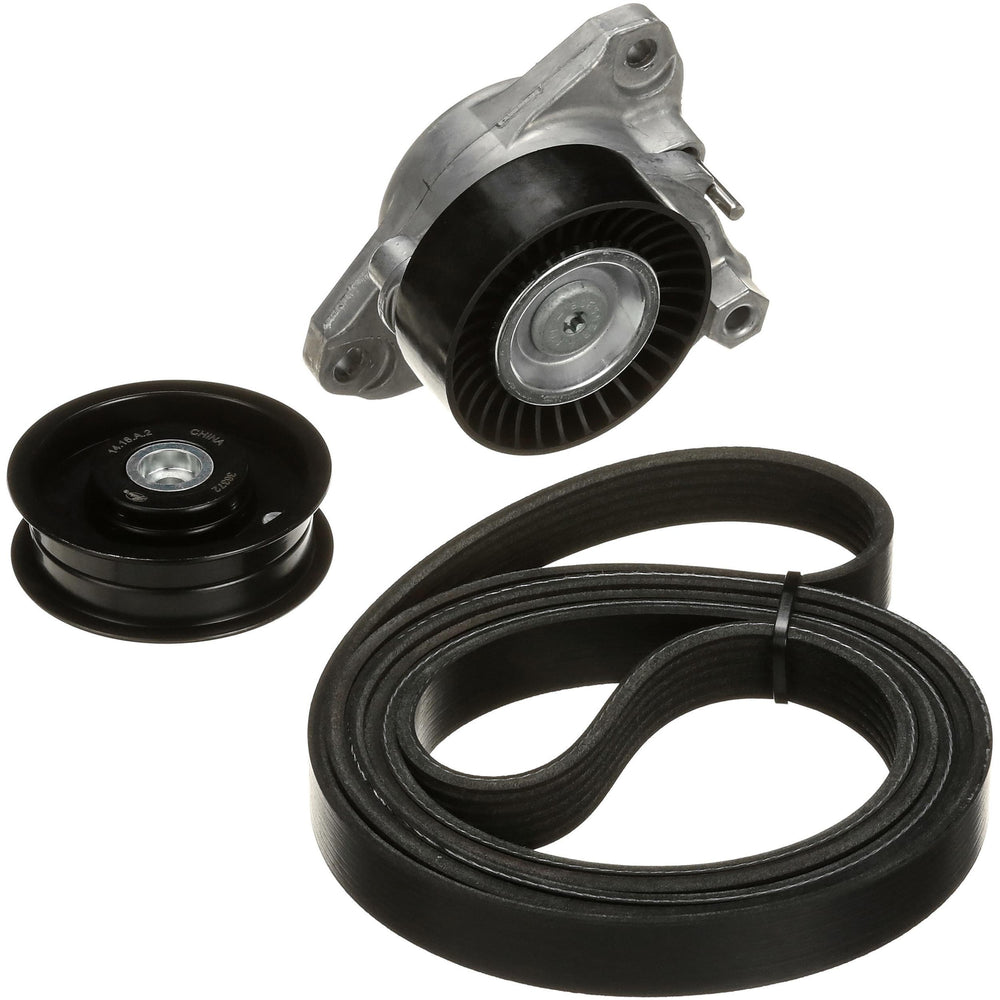 Gates 07-09 Mercedes-Benz CLS550 V8 5.5L Serpentine Belt Kit