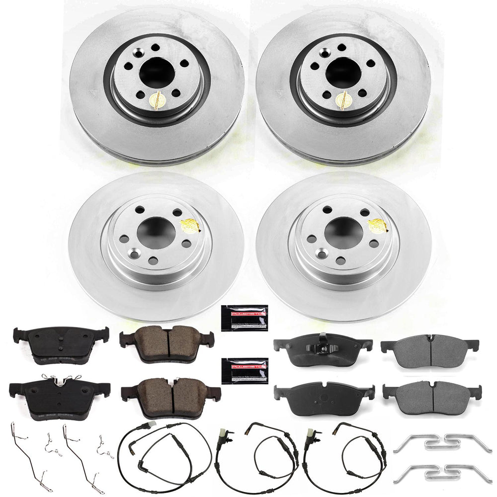 Power Stop 15-17 Land Rover Discovery Sport Front & Rear Z23 Evolution Sport Coated Brake Kit