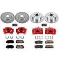 Power Stop 10-17 Chevrolet Equinox Front & Rear Z23 Evolution Sport Brake Kit w/Calipers