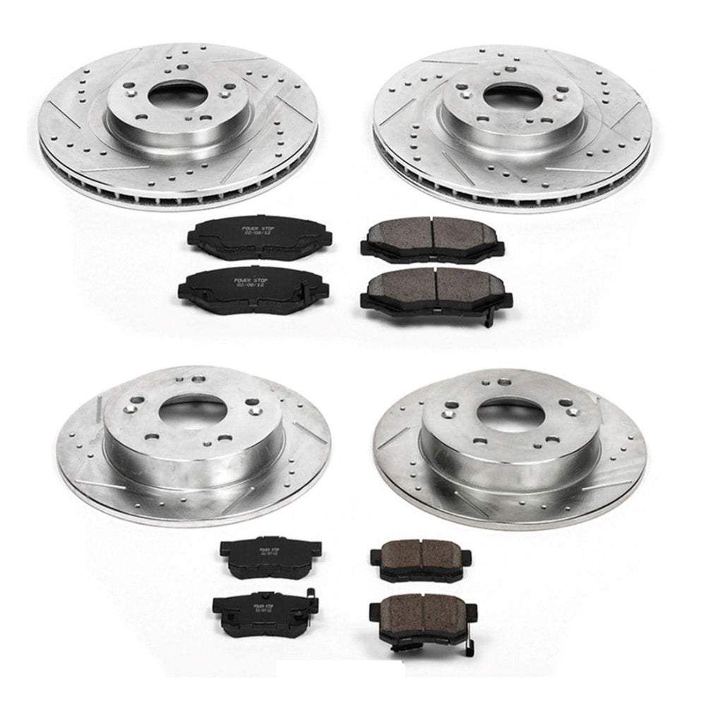 Power Stop 13-15 Acura ILX Front & Rear Z23 Evolution Sport Brake Kit