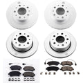 Power Stop 15-19 Ram ProMaster 1500 Front & Rear Z17 Evolution Geomet Coated Brake Kit