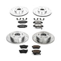 Power Stop 06-11 Honda Civic Front & Rear Z23 Evolution Sport Brake Kit