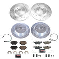 Power Stop 2021 Mini Cooper Countryman Front & Rear Z23 Evolution Brake Kit