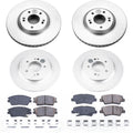 Power Stop 17-18 Kia Sportage Front & Rear Z17 Evolution Geomet Coated Brake Kit