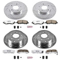 Power Stop 04-12 Mitsubishi Galant Front & Rear Z26 Street Warrior Brake Kit