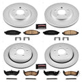 Power Stop 03-11 Ford Crown Victoria Front & Rear Z17 Evolution Geomet Coated Brake Kit