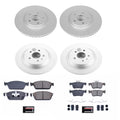 Power Stop 17-19 Lincoln MKC Front & Rear Z23 Evolution Sport Coated Brake Kit
