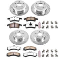 Power Stop 99-04 Jeep Grand Cherokee Front & Rear Z36 Truck & Tow Brake Kit
