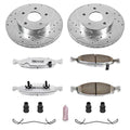 Power Stop 99-02 Jeep Grand Cherokee Front & Rear Z26 Street Warrior Brake Kit