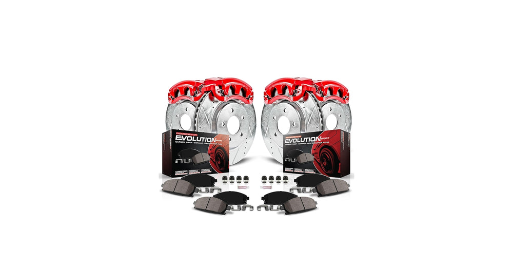 Power Stop 04-05 Pontiac Bonneville Front & Rear Z23 Evolution Sport Brake Kit w/Calipers