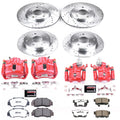 Power Stop 98-02 Honda Accord Front & Rear Z26 Street Warrior Brake Kit w/Calipers