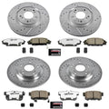 Power Stop 00-09 Honda S2000 Front & Rear Z26 Street Warrior Brake Kit