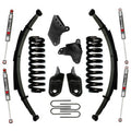 Suspension Lift Kit w/Shock 4 Inch Lift Incl. Front/Rear Springs Brackets Rear U Bolt Kit Skyjacker