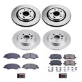 Power Stop 18-19 Honda Odyssey Front & Rear Z17 Evolution Geomet Coated Brake Kit